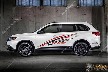 Tem Xe Mitsubishi Outlander - MOU005