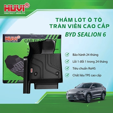 Thảm sàn Huvi BYD Sealion 6 2025 tràn viền