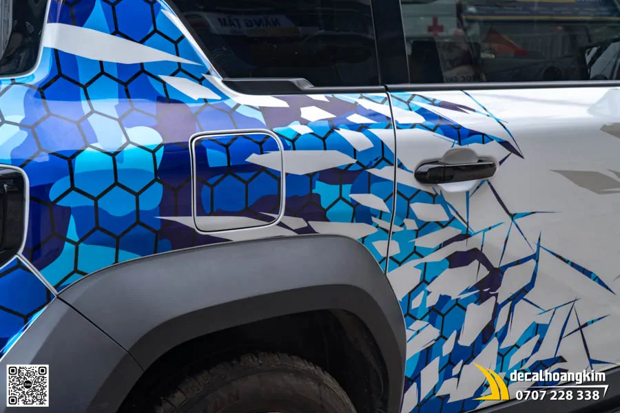 Tem Xe VinFast VF3 Blue Crystal - Ảnh 2