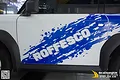 Tem Xe UV VinFast VF3 Mẫu Thể Thao ROFFESCO - ảnh 1