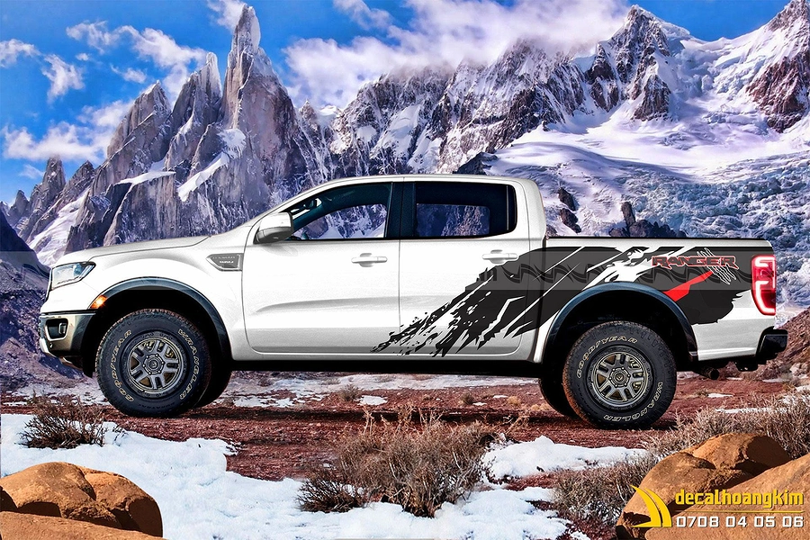 Tem Xe Ford Ranger - FRA243 - Ảnh 1