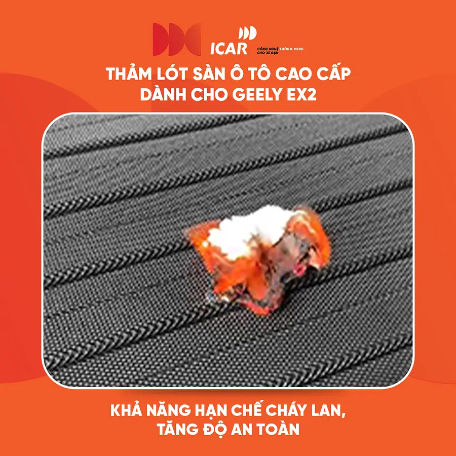 Thảm lót sàn ICAR cho Geely EX2 - Cao cấp, bền bỉ - Ảnh 4