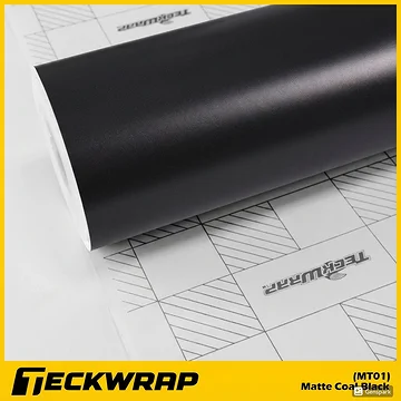 Decal Teckwrap Matte Coal Black MT01