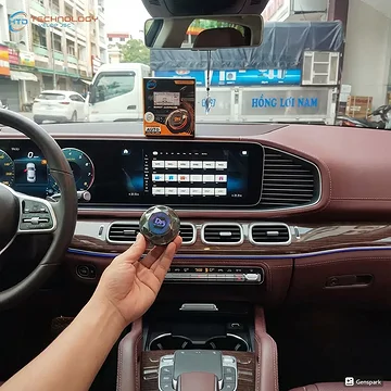 Android box HTD D15 Ultra cho Maybach GLS 600 2023