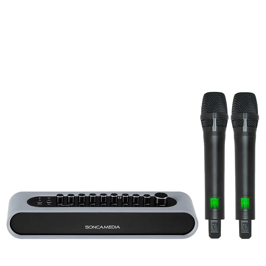 Bộ Karaoke SONCAMEDIA Mi36 - Âm Nhạc Đỉnh Cao Trên Xe - Ảnh 6