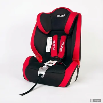 Ghế ngồi ô tô trẻ em Sparco F1000K màu đỏ