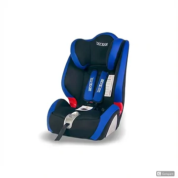 Ghế ngồi ô tô trẻ em Sparco F1000K màu xanh 
