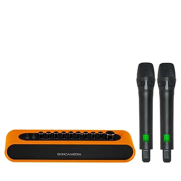 Bộ Karaoke SONCAMEDIA Mi36 - Âm Nhạc Đỉnh Cao Trên Xe