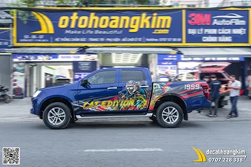 Dán Tem Thiết Kế Cat Edition Cực Chất Cho Isuzu D-Max