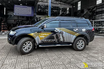 Tem Xe Mitsubishi Pajero - MPA011