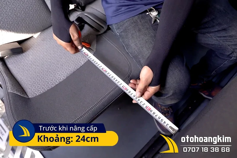Ghế Điện Băng Sau Ford Transit 2023