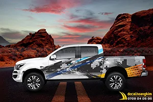 Tem Xe Chevrolet Colorado - CCL062