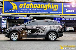 Tem Xe Chevrolet Captiva - CCA027