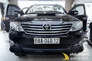 Viền Đèn Trước Toyota Fortuner (2012 - 2015) Crom