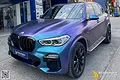 Wrap Full Xe Đổi Màu BMW Xanh Chuyển Tím Sành Điệu Và Cuốn Hút - ảnh 1