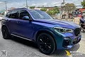 Wrap Full Xe Đổi Màu BMW Xanh Chuyển Tím Sành Điệu Và Cuốn Hút - ảnh 4