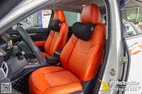Bọc Áo Ghế Da Nappa King Microfiber - Soft Mazda CX5 - Màu Cam Thể Thao
