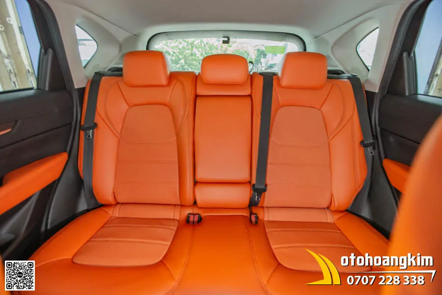 Bọc Áo Ghế Da Nappa King Microfiber - Soft Mazda CX5 - Màu Cam Thể Thao
 - Ảnh 6