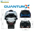 Bi LED XLight Quantum X V2 - Nâng cấp ánh sáng xe hơi - ảnh 4