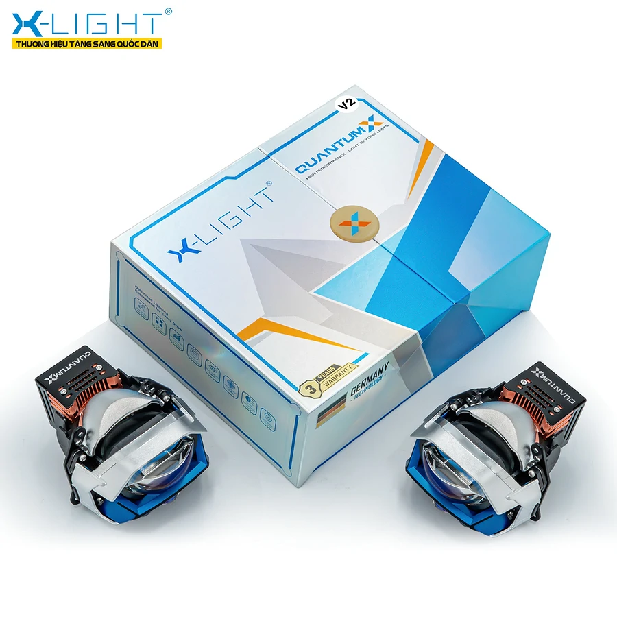 Bi LED XLight Quantum X V2 - Nâng cấp ánh sáng xe hơi - Ảnh 1