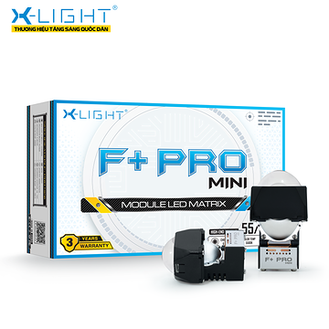 Bi LED XLight F+ Pro Mini - Nâng Cấp Ánh Sáng Xe 