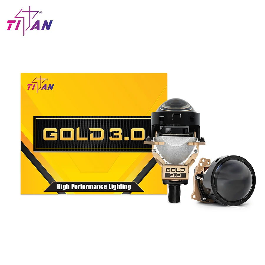 Bi LED Xlight Titan Gold 3.0 3 inch 5500k  - Ảnh 1