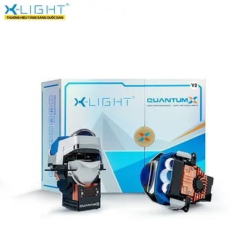 Bi LED XLight Quantum X V2 - Nâng cấp ánh sáng xe hơi