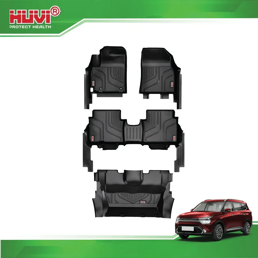 Thảm sàn Huvi Caren 2023+ 7 chỗ tràn viền  - Ảnh 4