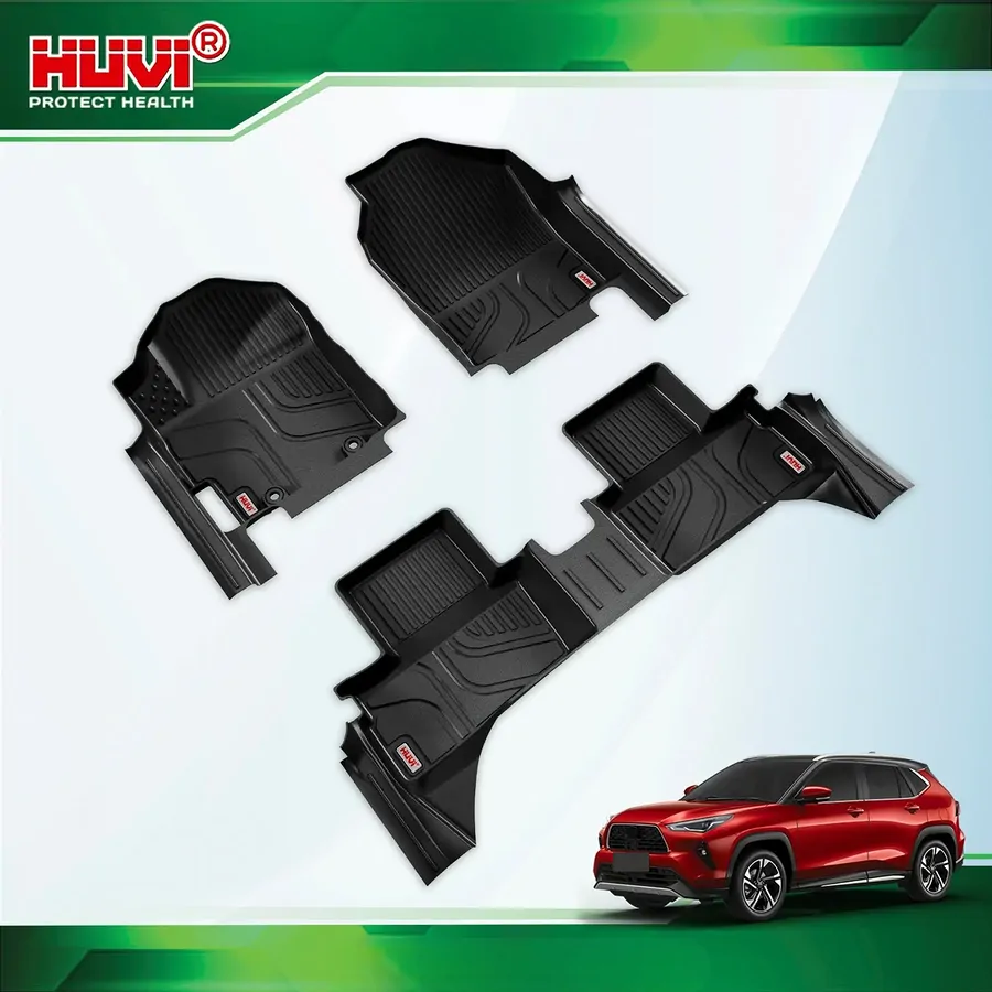 Thảm sàn Huvi Yaris 2024 xăng tràn viền  - Ảnh 4