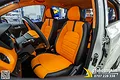 Đổi màu nội thất I10 phối màu Cam - Đen - ảnh 2