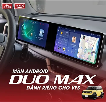 Màn hình Android Bravigo Duo Max VF3 360 ADAS 