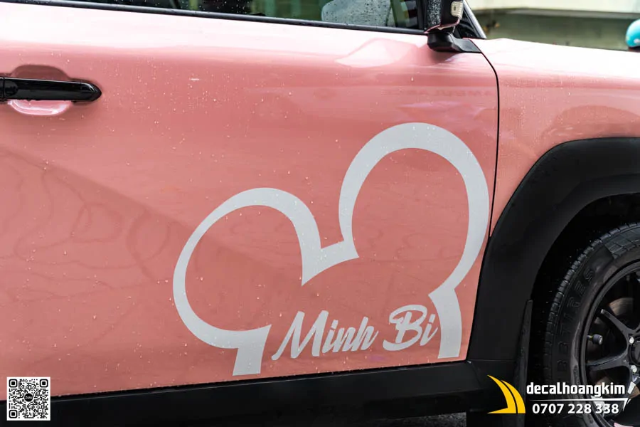 Tem xe Vinfast VF3 Logo cá nhân hoá - Ảnh 6