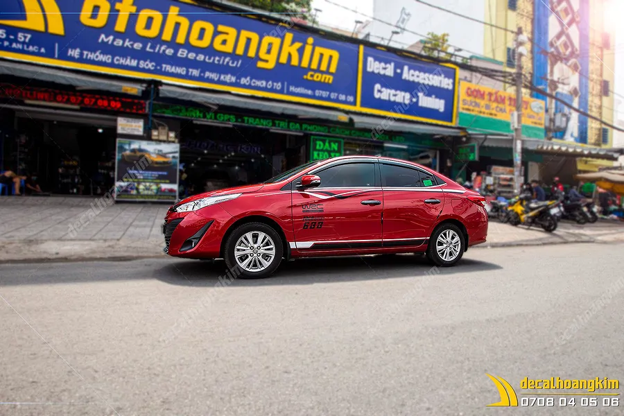 Tem Xe Toyota Vios - TVI045 - Ảnh 1