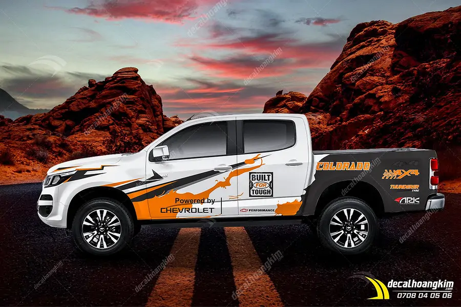 Tem Xe Chevrolet Colorado - CCL052 - Ảnh 1