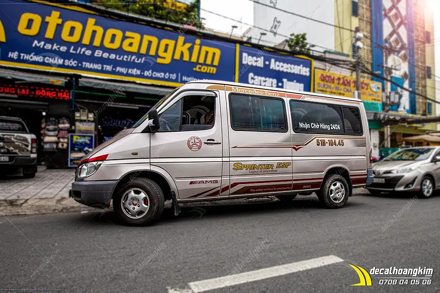 Tem Xe Mercedes Sprinter - MSP014 - Ảnh 1