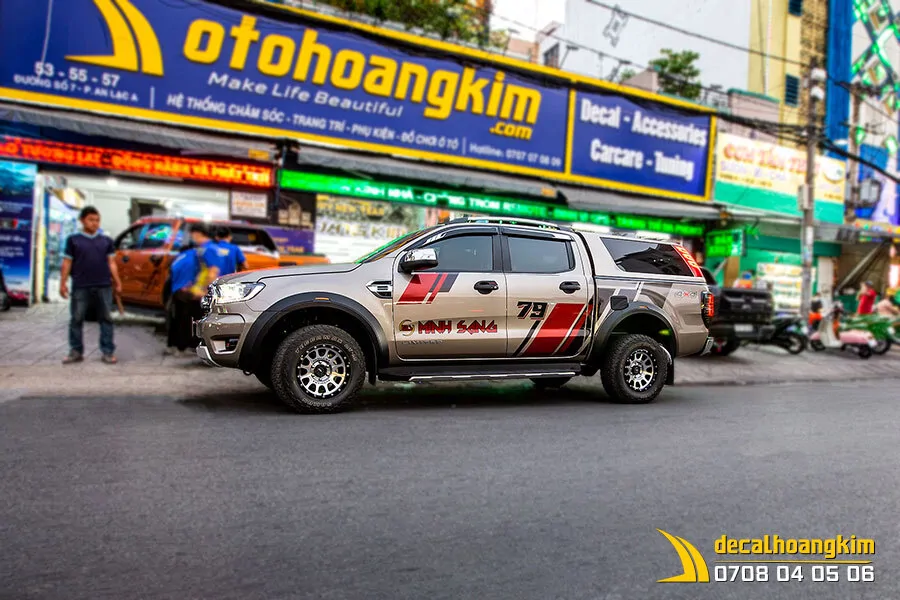 Tem Xe Ford Ranger - FRA186 - Ảnh 1