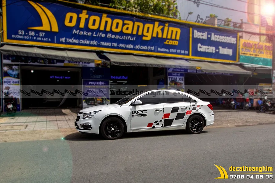 Tem Xe Chevrolet Cruze - CCR041 - Ảnh 1