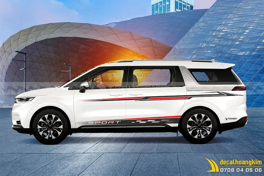 Tem Xe Kia Carnival - KCA007 - Ảnh 1