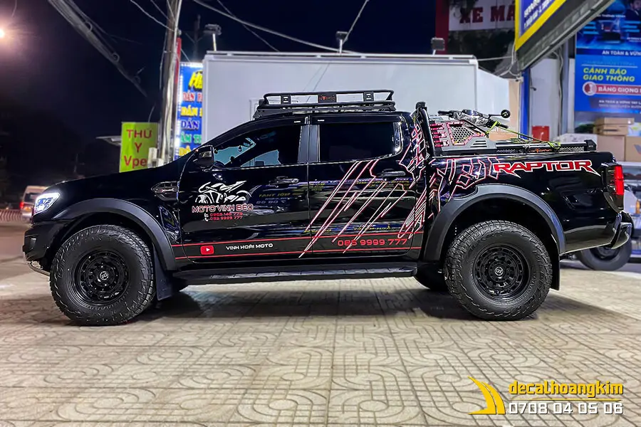 Tem Xe Ford Ranger Raptor - FRA182 - Ảnh 1