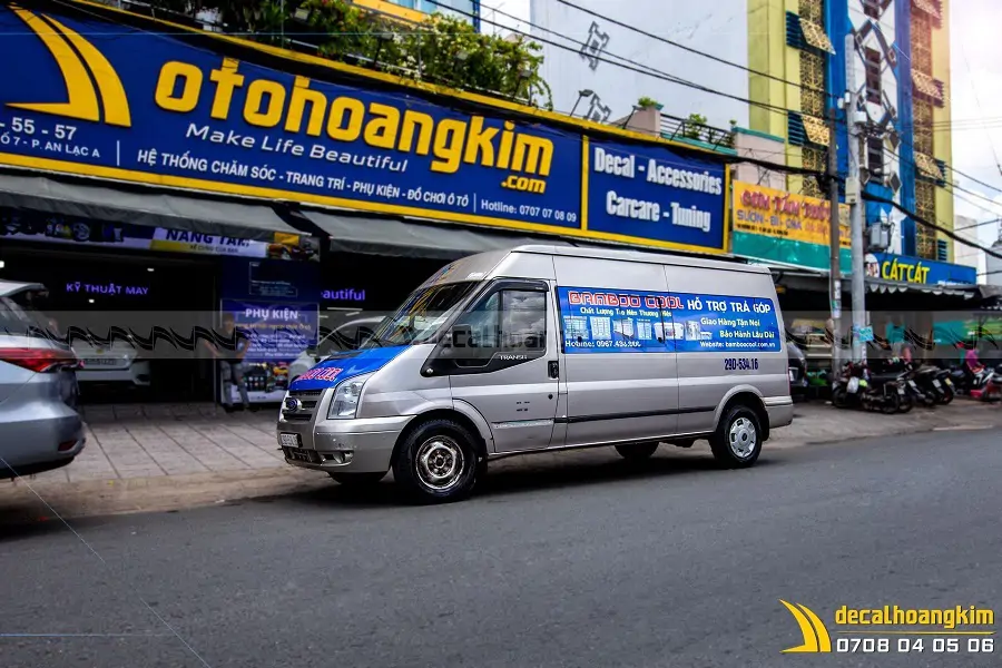 Dán Quảng Cáo Trên Xe Ô Tô - DQC283 - Ảnh 1