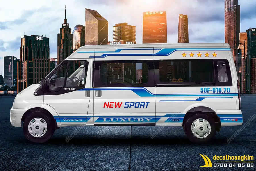 Tem Xe Ford Transit - FTS073 - Ảnh 1