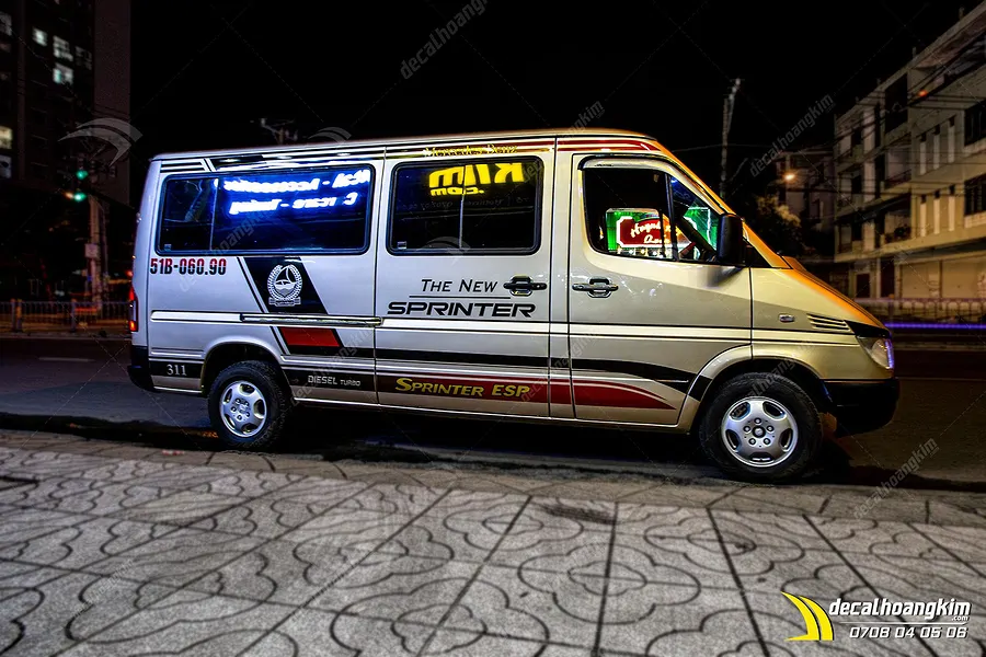 Tem Xe Mercedes Sprinter - MSP013 - Ảnh 1