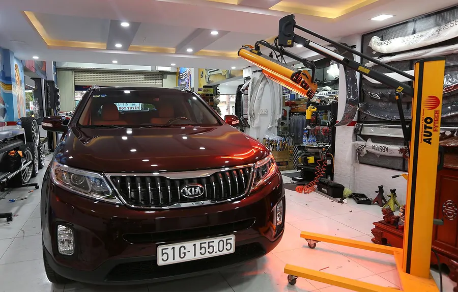 Phủ Ceramic Kia Sorento - Ảnh 1