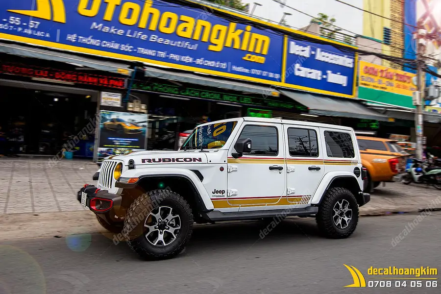 Tem Xe Jeep Wrangler Rubicon - JWR001 - Ảnh 1
