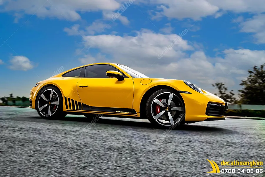 Tem Xe Porsche 911 Carrera S - POR004 - Ảnh 1