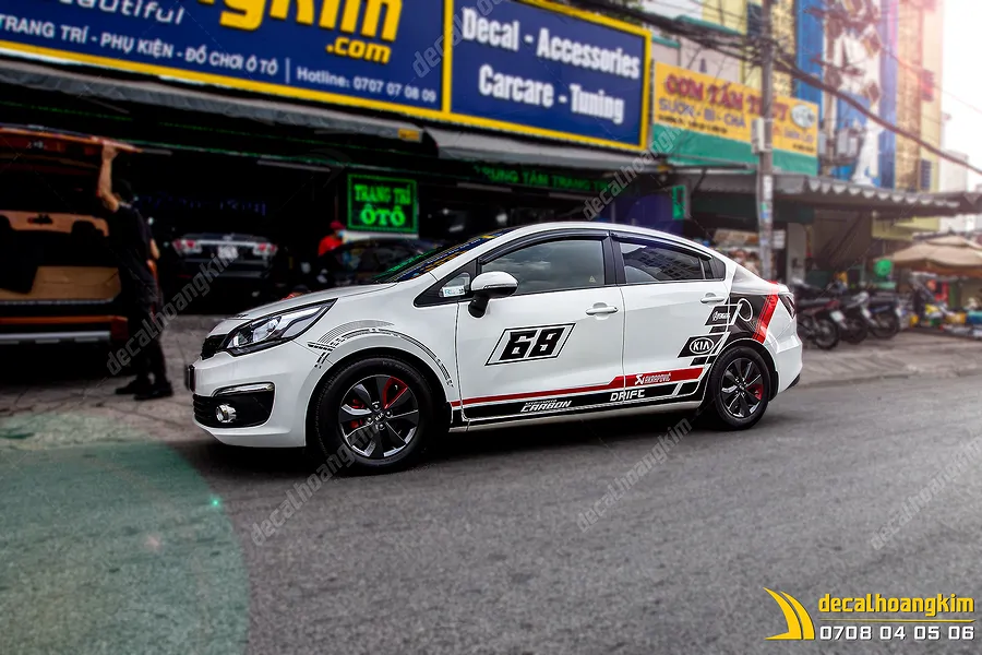 Tem Xe Kia Rio - KRI010 - Ảnh 1
