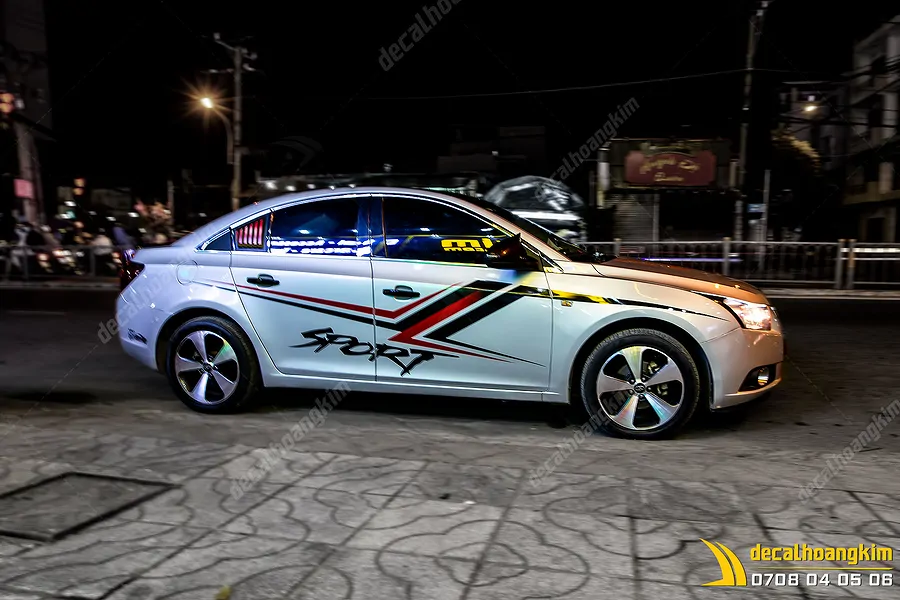 Tem Xe Chevrolet Cruze - CCR033 - Ảnh 1