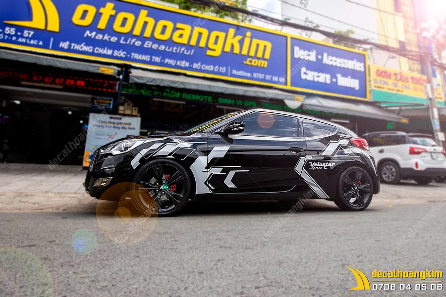 Tem Xe Hyundai Veloster - HVO012 - Ảnh 1