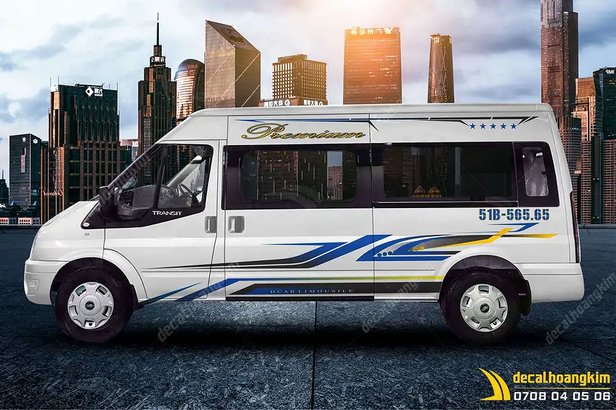 Tem Xe Ford Transit - FTS080 - Ảnh 1