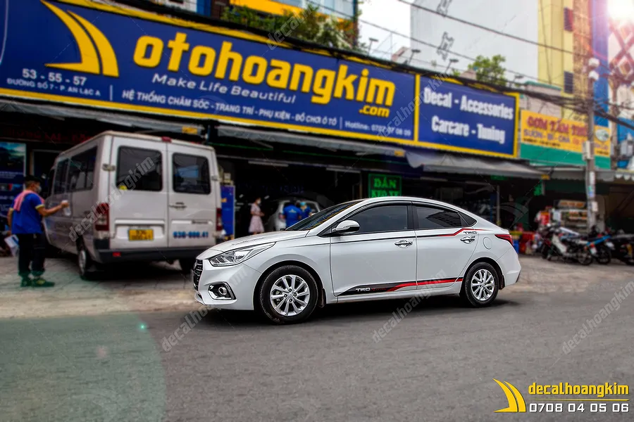 Tem Xe Hyundai Accent - HAC042 - Ảnh 1